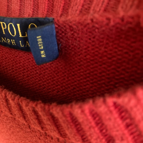 Ralph Lauren Red Sweater - Picture 4 of 4